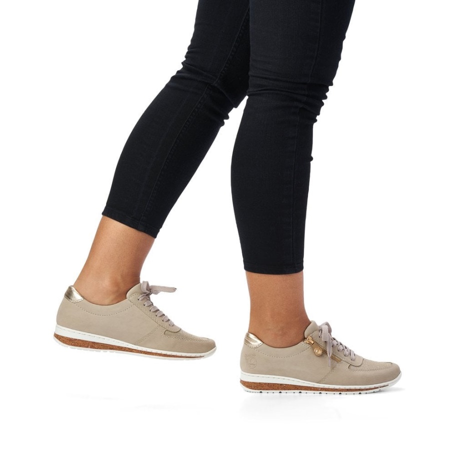 Rieker N5121 Damenschuhe Beige