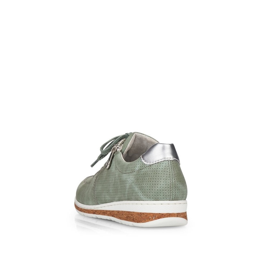Rieker N5127 Damenschuhe Grün