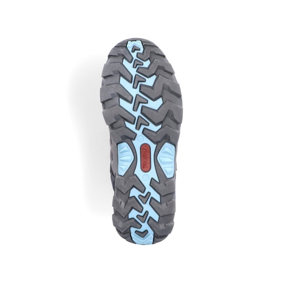 Rieker N8820 Damenschuhe Grau