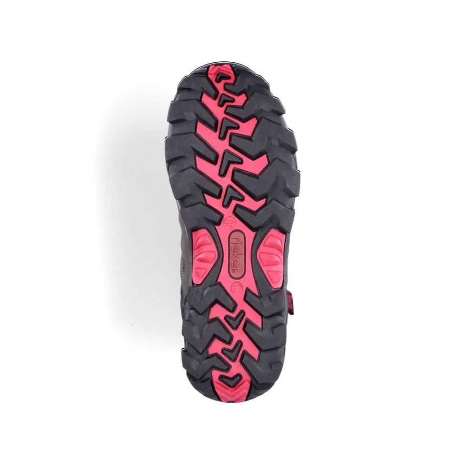 Rieker X8820 Damenstiefel Schwarz