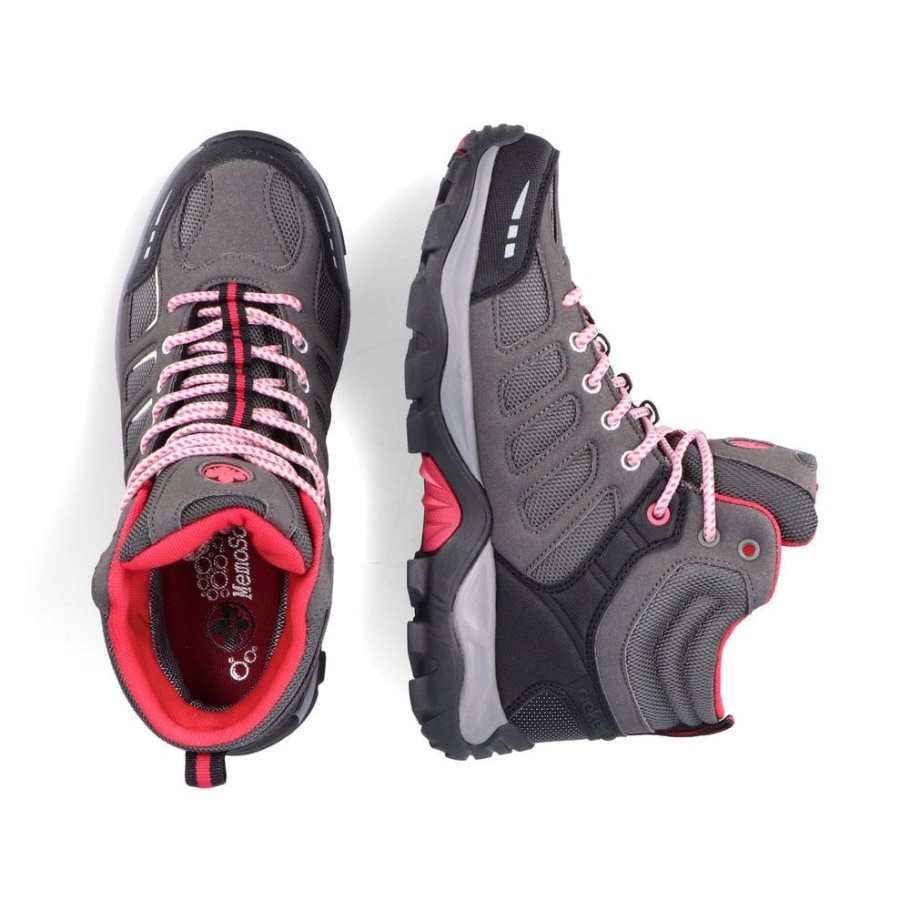 Rieker X8820 Damenstiefel Schwarz