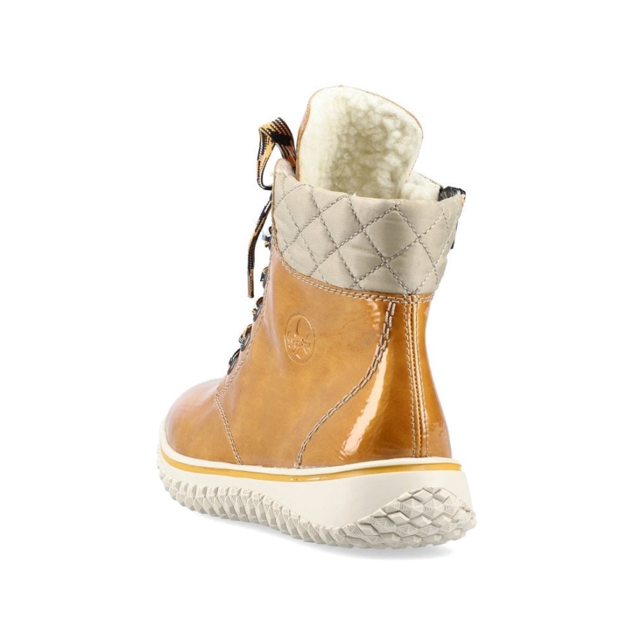 Rieker Z4206 Damenstiefel Gelb