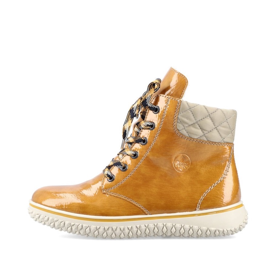 Rieker Z4206 Damenstiefel Gelb