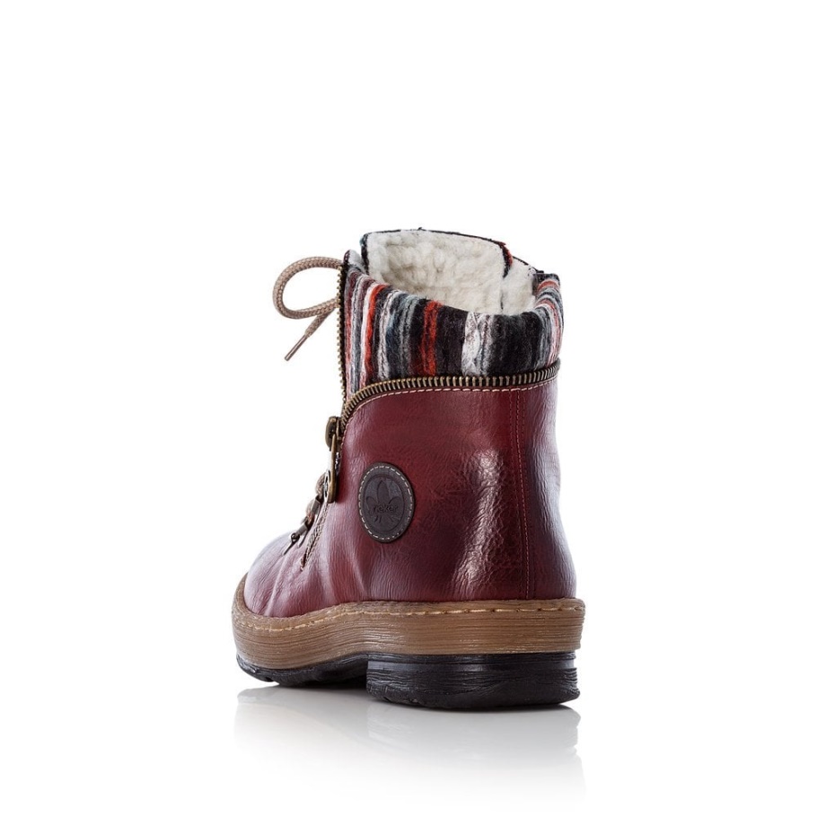 Rieker Z6741 Damenstiefel Rot