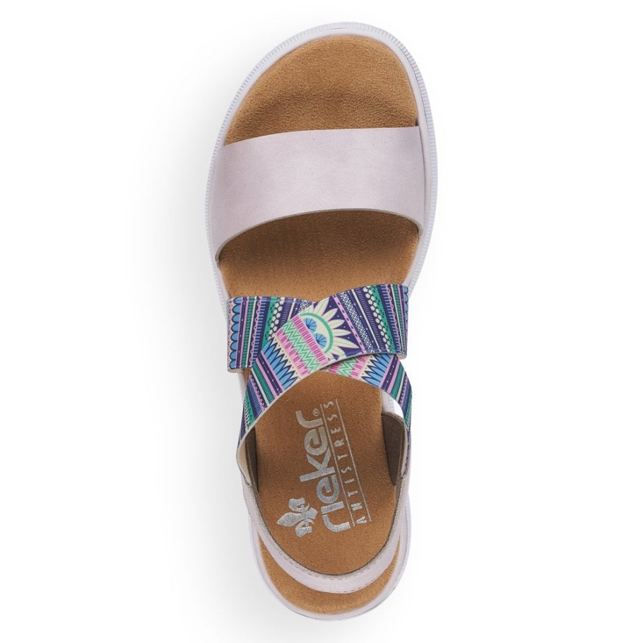 Rose Rieker V44g8 Damen Sandalen