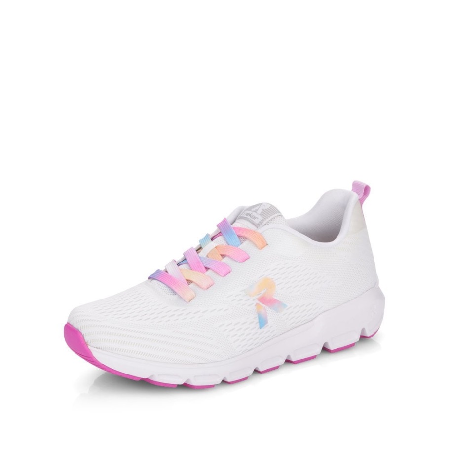 Rieker Weiß R-evolution 40404 Damenschuhe