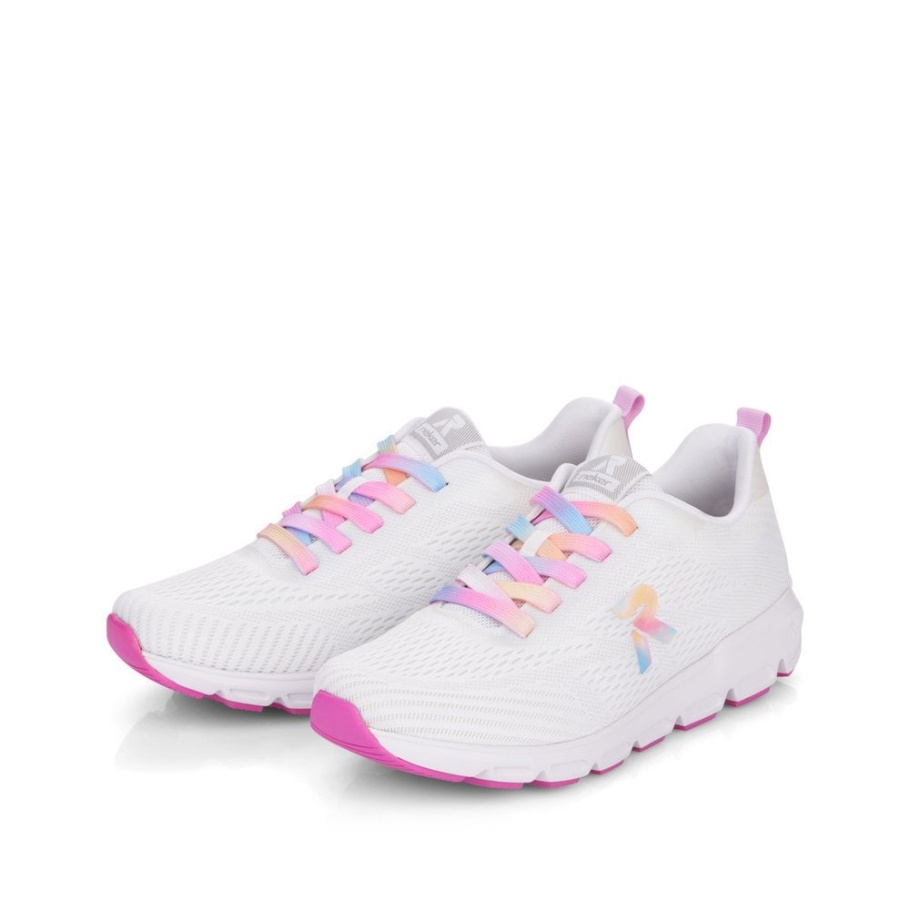 Rieker Weiß R-evolution 40404 Damenschuhe