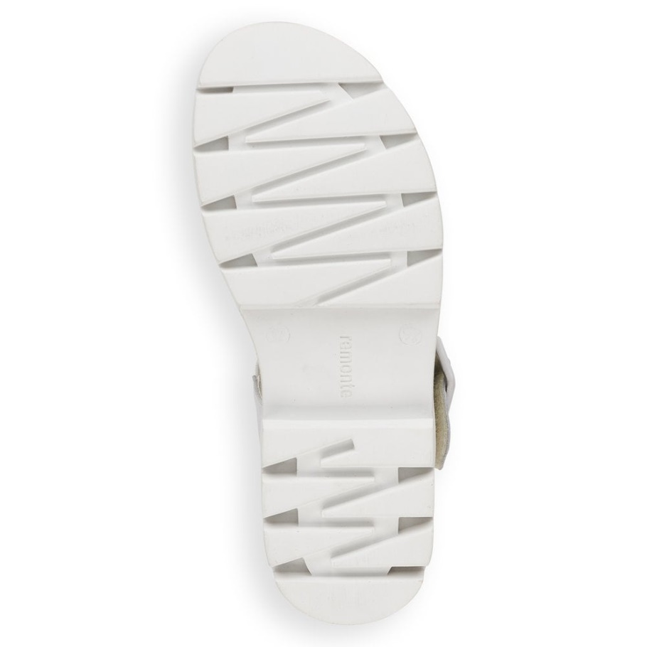 Rieker Weiß Remonte D7950 Damen Sandalen