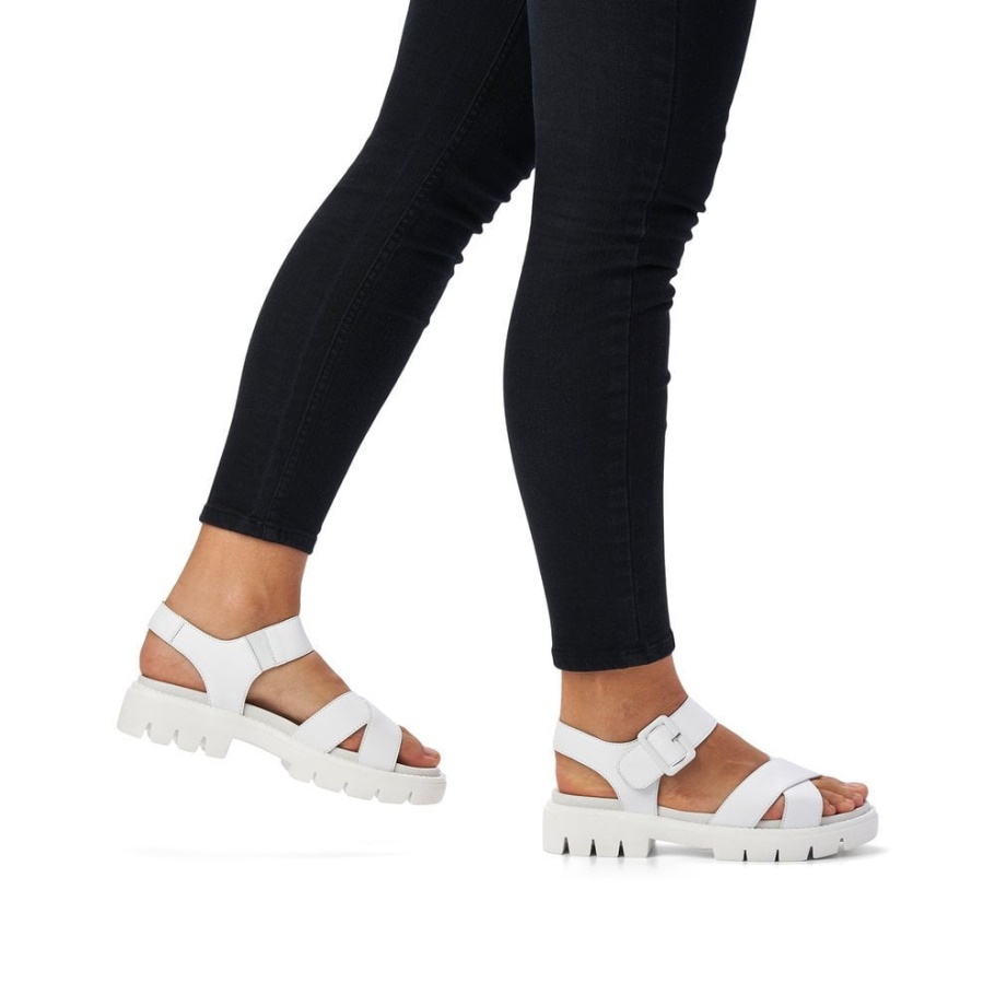 Rieker Weiß Remonte D7950 Damen Sandalen