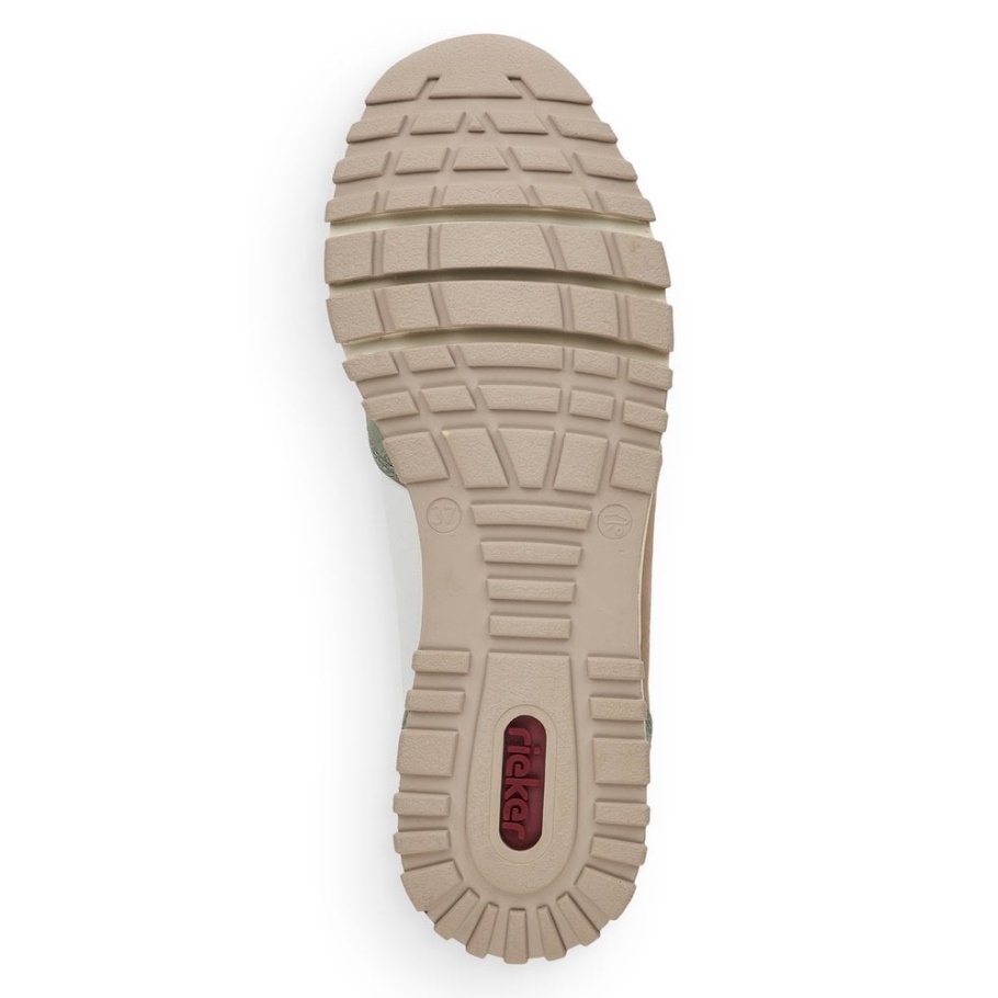 Weiß Rieker N7422 Damenschuhe