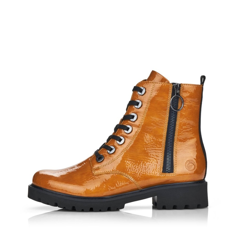 Rieker Gelb Remonte D8671 Damen Stiefel