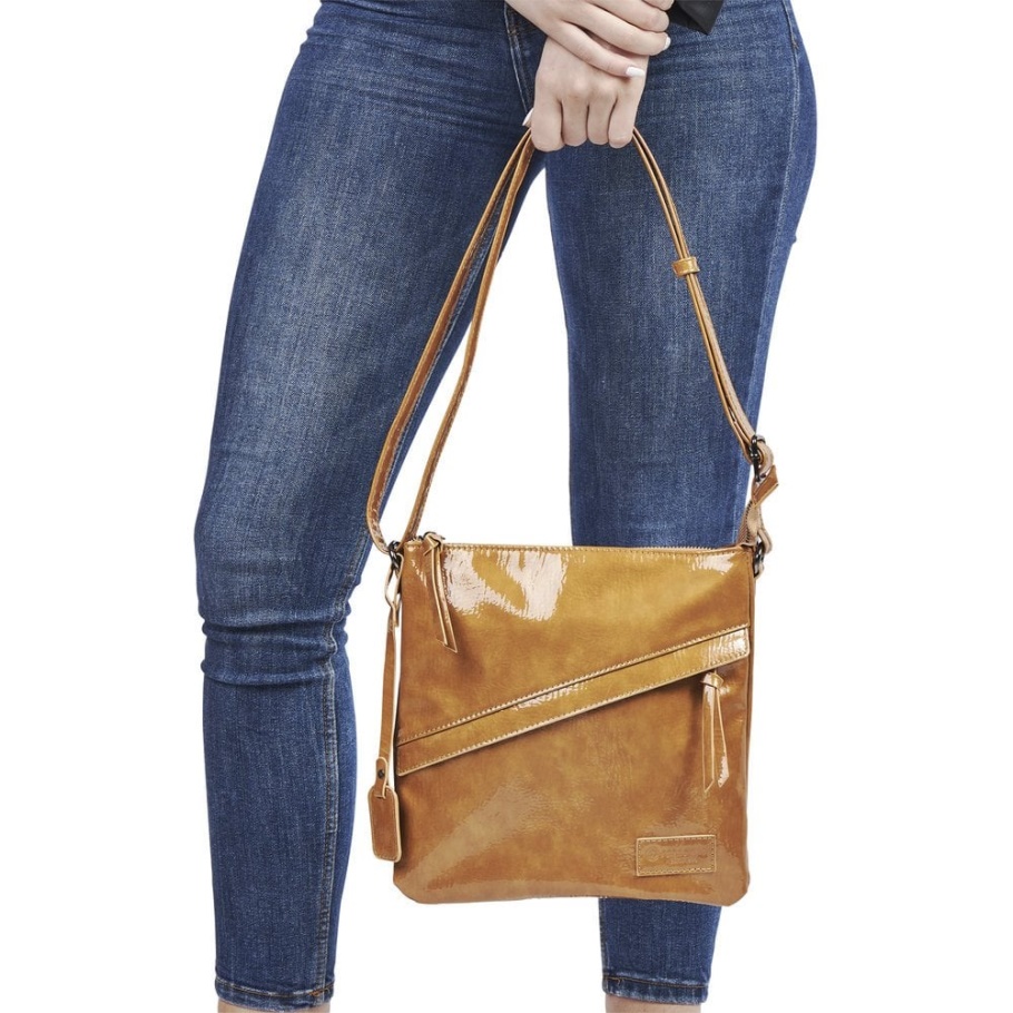 Rieker Yellow Remonte Q0702-68 Damen Gelbe Handtasche