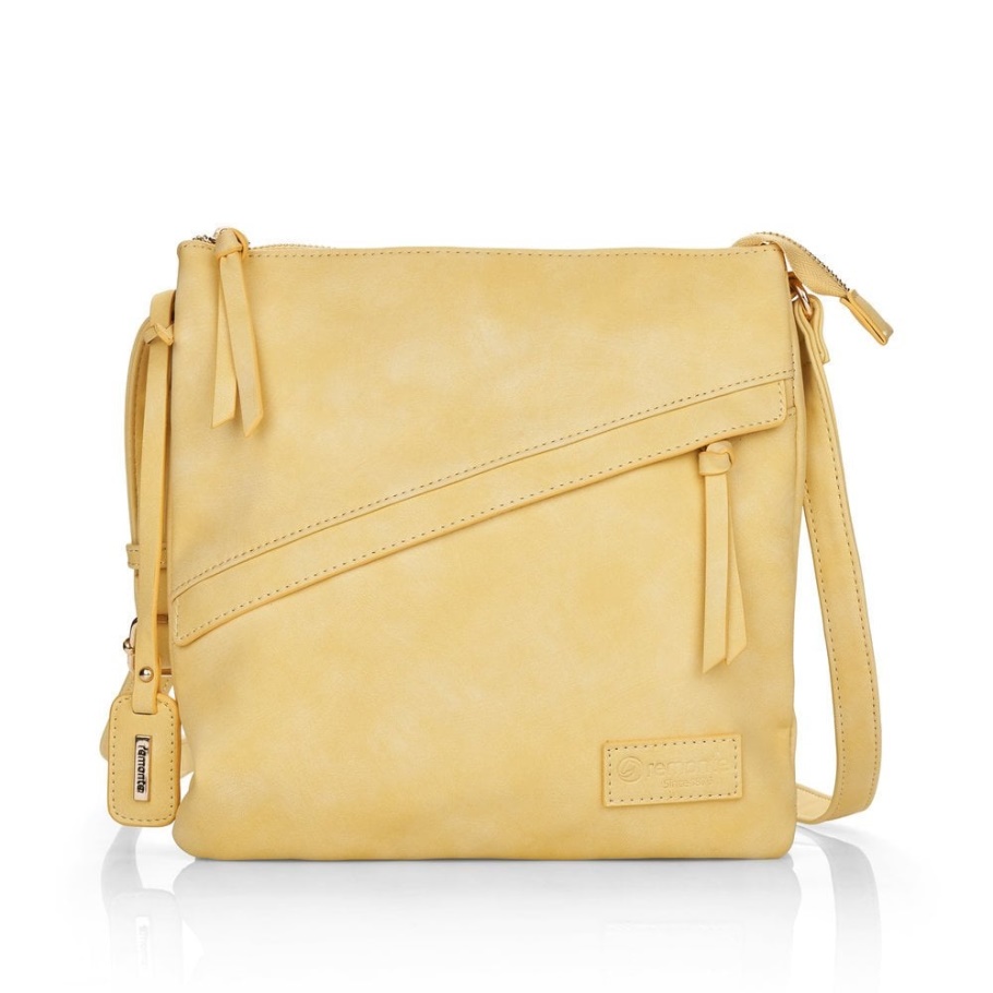Rieker Yellow Remonte Q0702-69 Damen Gelbe Handtasche