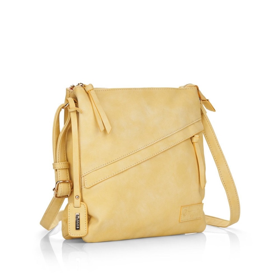 Rieker Yellow Remonte Q0702-69 Damen Gelbe Handtasche