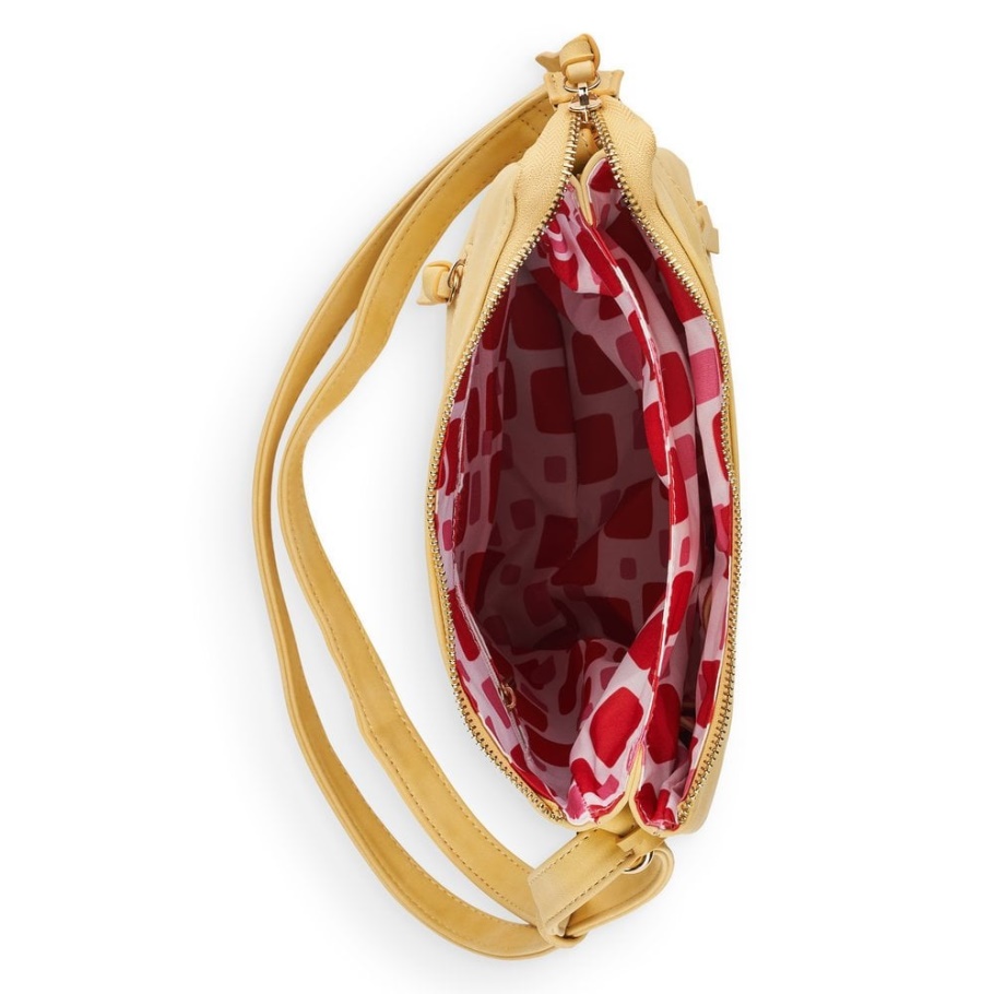 Rieker Yellow Remonte Q0702-69 Damen Gelbe Handtasche