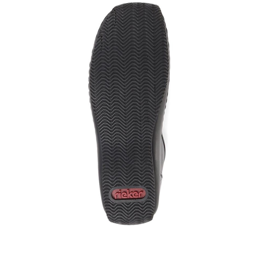 Rieker Schwarze Penny Loafer