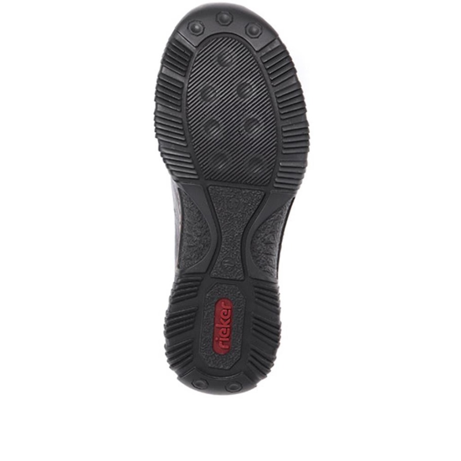 Rieker Slip-On Freizeitschuh Navy Kombi