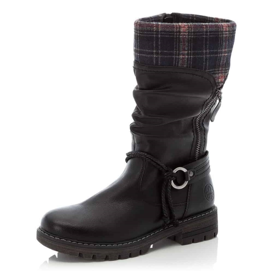 Rieker |97188-00 Schwarz